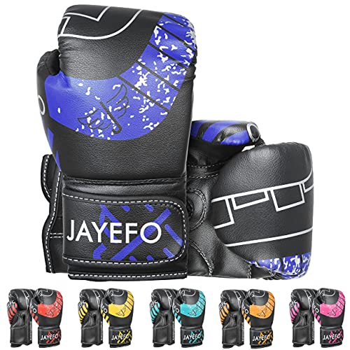 Jayefo Boxing Gloves for Kids & Children - Youth Boxing Gloves for Boxing, Kick Boxing, Muay Thai and MMA - Beginners Heavy Bag Gloves for Heavy Boxing Punching Bag