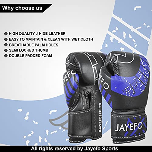 Jayefo Boxing Gloves for Kids & Children - Youth Boxing Gloves for Boxing, Kick Boxing, Muay Thai and MMA - Beginners Heavy Bag Gloves for Heavy Boxing Punching Bag