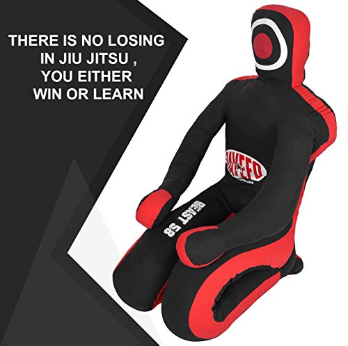 JAYEFO Beast 58 Grappling Dummy (Black/RED)