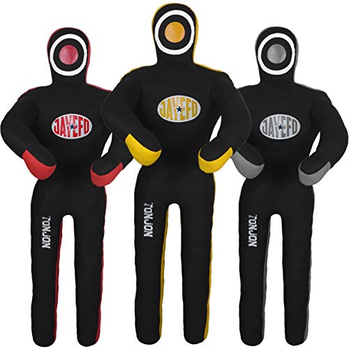 Jayefo Tonjon MMA Grappling Dummies – Jiu Jitsu Dummy for Punch Boxing & Kickboxing, Boxing Dummy for Martial Arts Training, Freestanding Punching Bag for Kickboxing