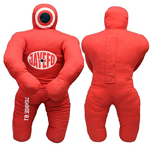 Jayefo Sports Kids Grappling Dummy – Kids Punching Bag for Boxing, Kickboxing, MMA, Muay Thai, Martial Arts Karate Training, Jiu Jitsu Dummy for Punch Boxing Kids & Children | Red