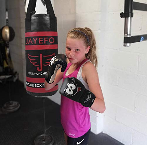 JAYEFO KIDS BOXING GLOVES FOR KIDS 4 6 OZ TRAINING MMA BOYS GIRLS PUNCHING BAG