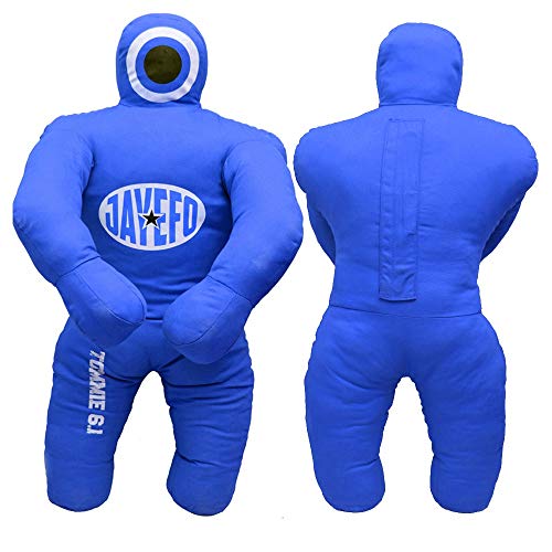 Jayefo Sports Kids Grappling Dummy – Kids Punching Bag for Boxing, Kickboxing, MMA, Muay Thai, Martial Arts Karate Training, Jiu Jitsu Dummy for Punch Boxing Kids & Children | Blue