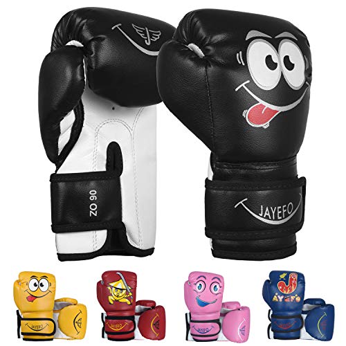 JAYEFO KIDS BOXING GLOVES FOR KIDS 4 6 OZ TRAINING MMA BOYS GIRLS PUNCHING BAG