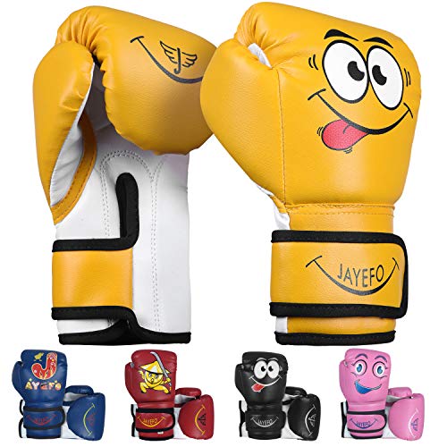 JAYEFO KIDS BOXING GLOVES FOR KIDS 4 6 OZ TRAINING MMA BOYS GIRLS PUNCHING BAG