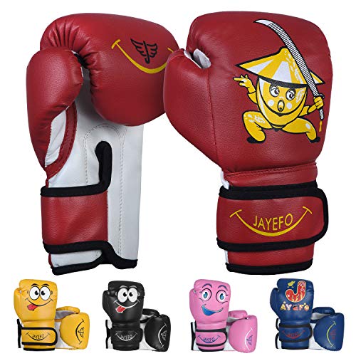 JAYEFO KIDS BOXING GLOVES FOR KIDS 4 6 OZ TRAINING MMA BOYS GIRLS PUNCHING BAG