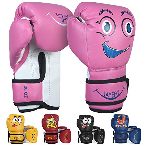 JAYEFO KIDS BOXING GLOVES FOR KIDS 4 6 OZ TRAINING MMA BOYS GIRLS PUNCHING BAG