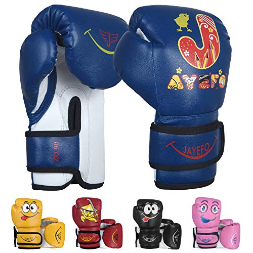 JAYEFO KIDS BOXING GLOVES FOR KIDS 4 6 OZ TRAINING MMA BOYS GIRLS PUNCHING BAG