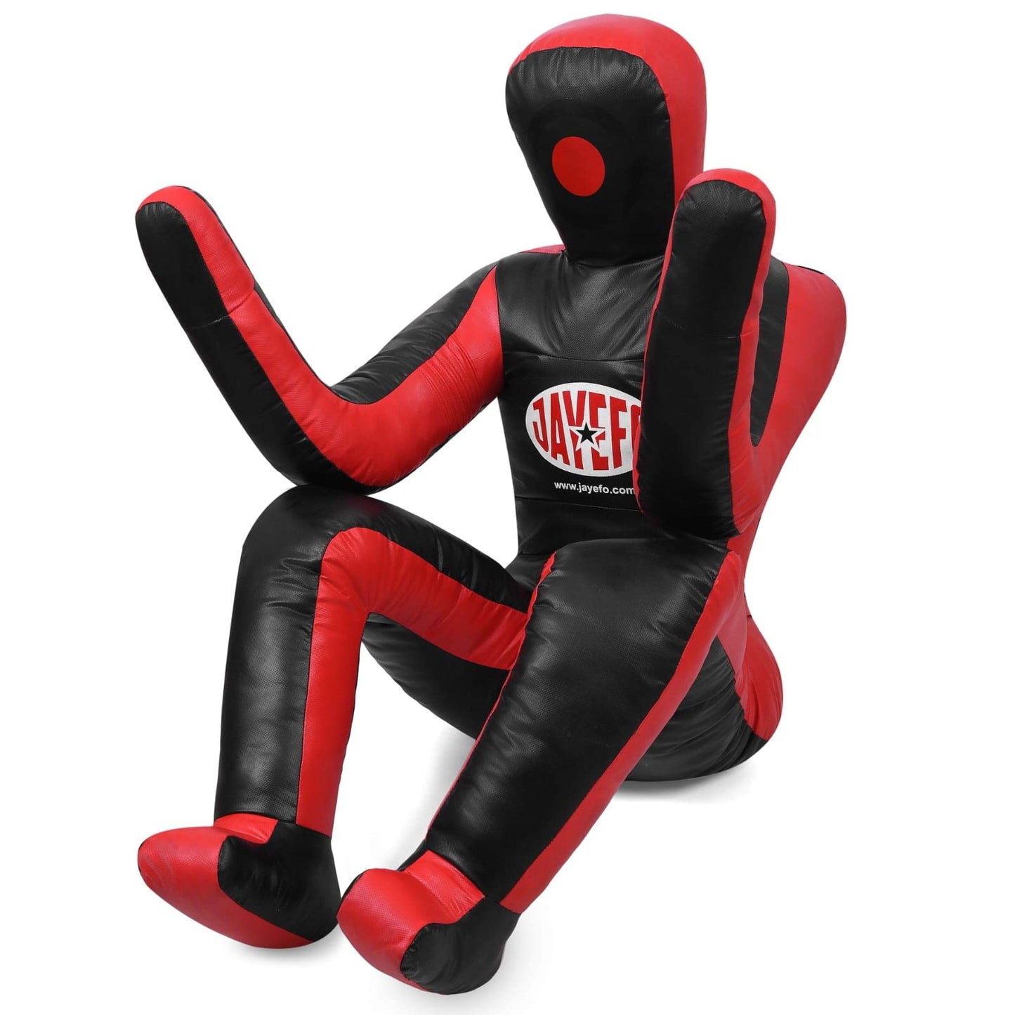 JAYEFO VEGELEATHER Daredevil Dummy 6FT (Black/RED)