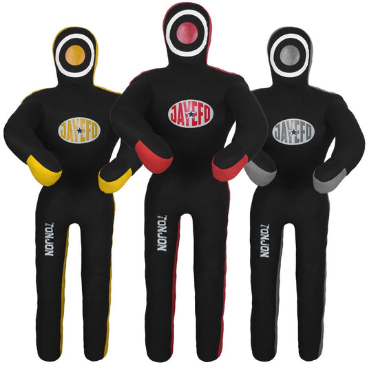 Jayefo Tonjon MMA Grappling Dummies – Jiu Jitsu Dummy for Punch Boxing & Kickboxing, Boxing Dummy for Martial Arts Karate Training, Freestanding Punching Bag for Kickboxing